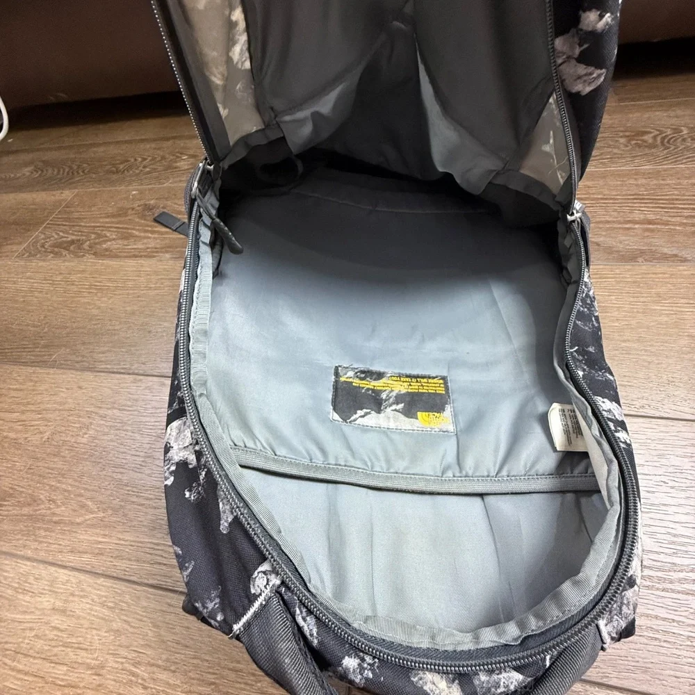 The North Face Wasatch Laptop Backpack, Black/White, Back to School